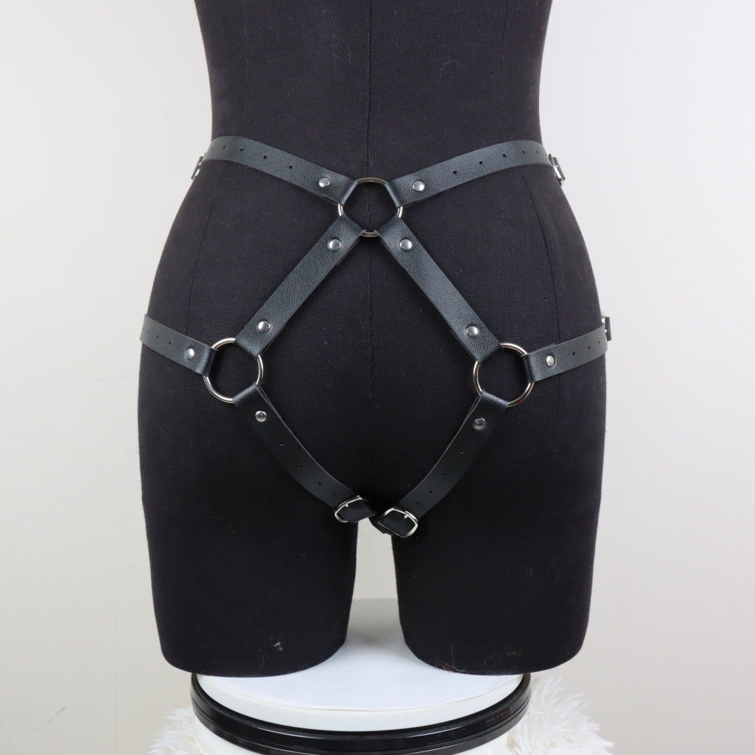 Black Rock Leather Strap-on Harness https://erossong.com/collections/accessories/products/black-rock-leather-strap-on-harness