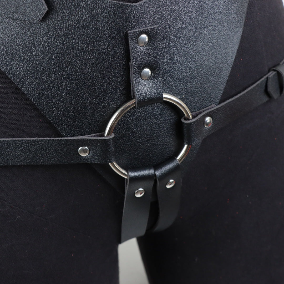 Black Rock Leather Strap-on Harness https://erossong.com/collections/accessories/products/black-rock-leather-strap-on-harness